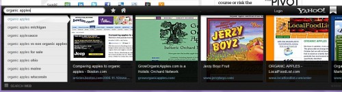 Yahoo Axis Browser